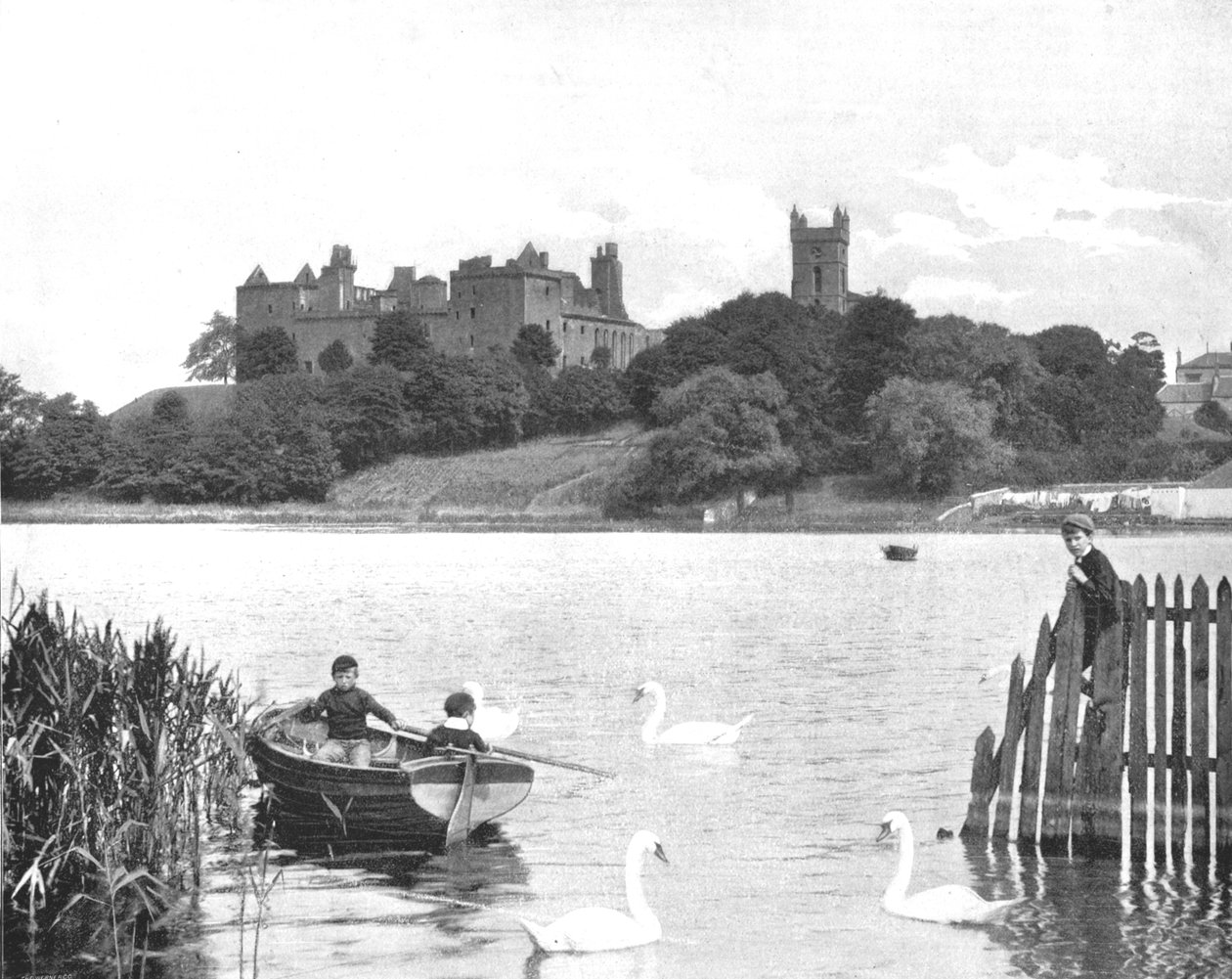1894年，苏格兰西洛锡安（Linlithgow）宫。 作者 不明
