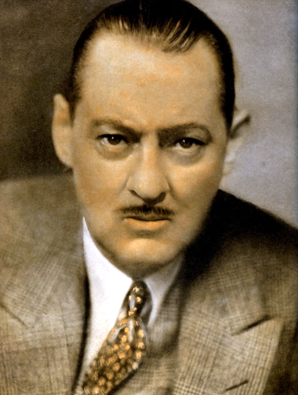 莱昂内尔·巴里摩尔（Lionel Barrymore），美国演员，1934-1935年 作者 不明
