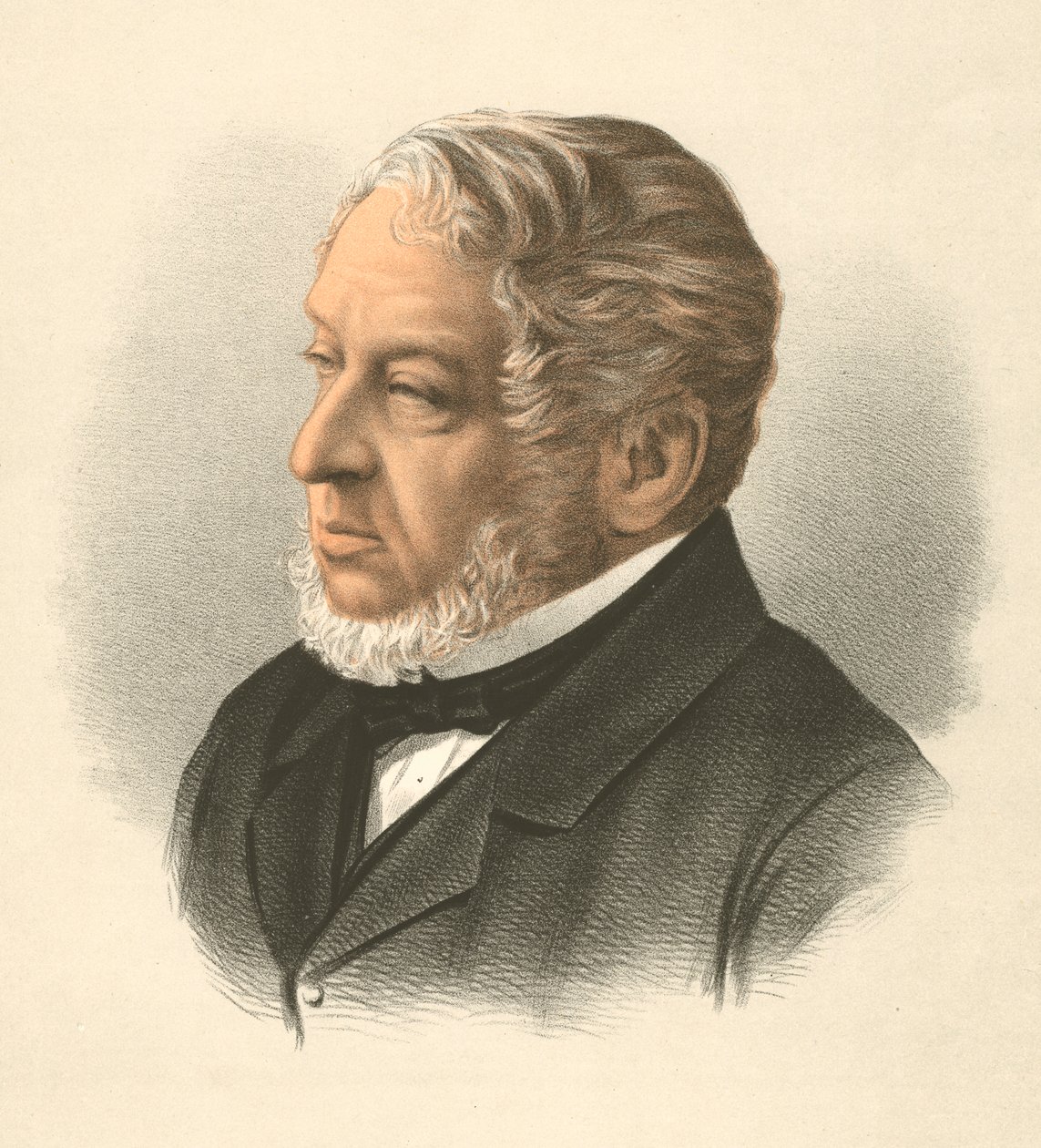 莱昂内尔·内森·德·罗斯柴尔德（Lionel Nathan de Rothschild），罗斯柴尔德男爵，c1880 作者 不明
