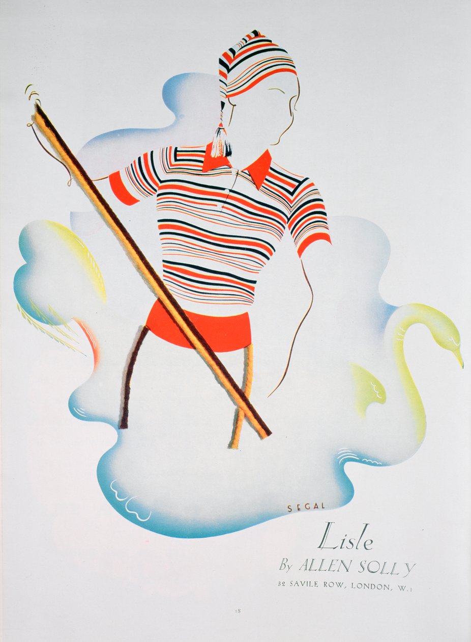 艾伦·索利（Allen Solly）的《莱尔（Lissle）》，时尚广告，1937年 作者 不明