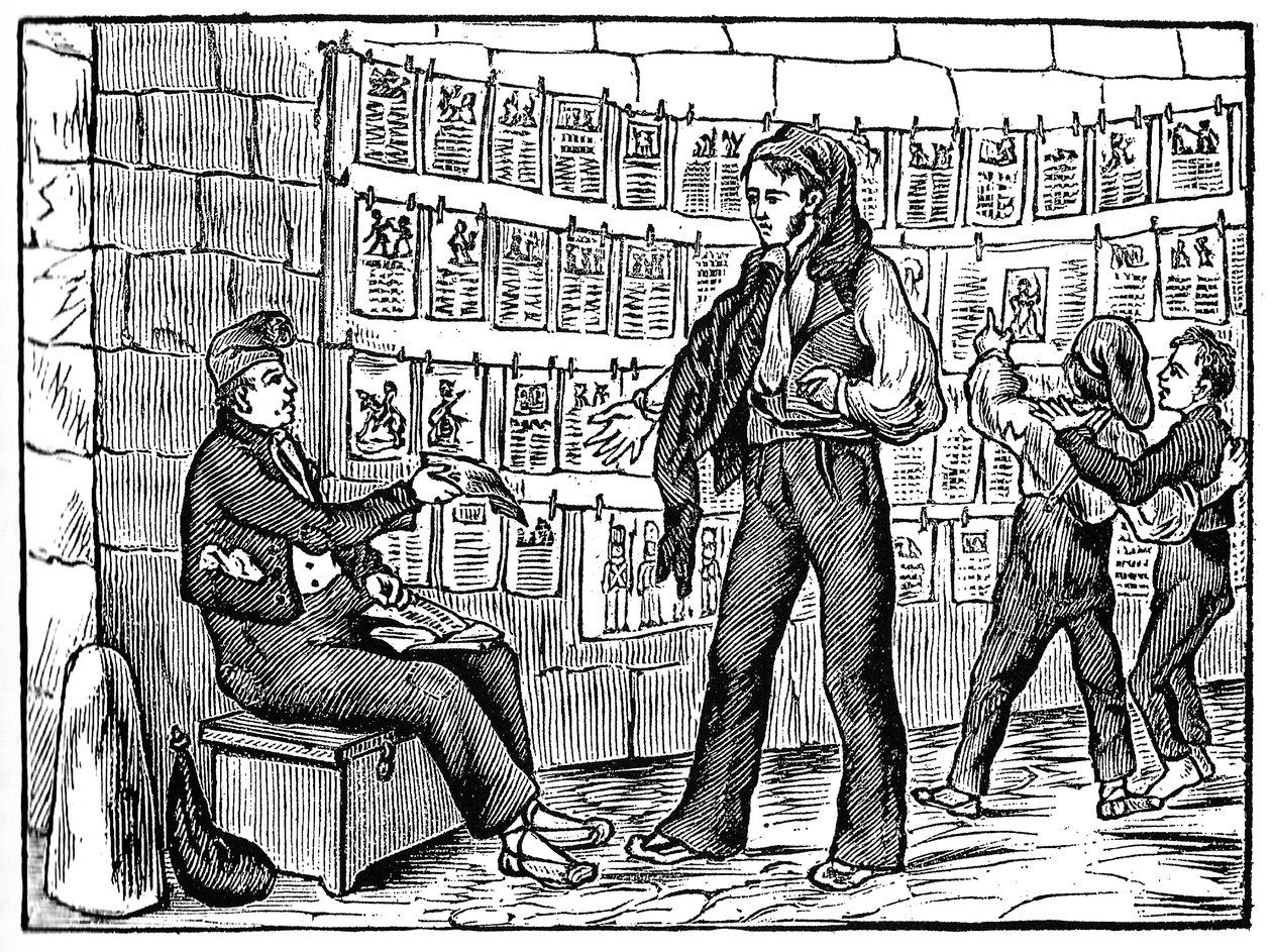 Cordel Literature，巴塞罗那，1850年。 作者 不明