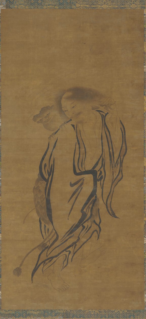 刘海与三脚蟾蜍，明朝，16世纪。 作者 不明
