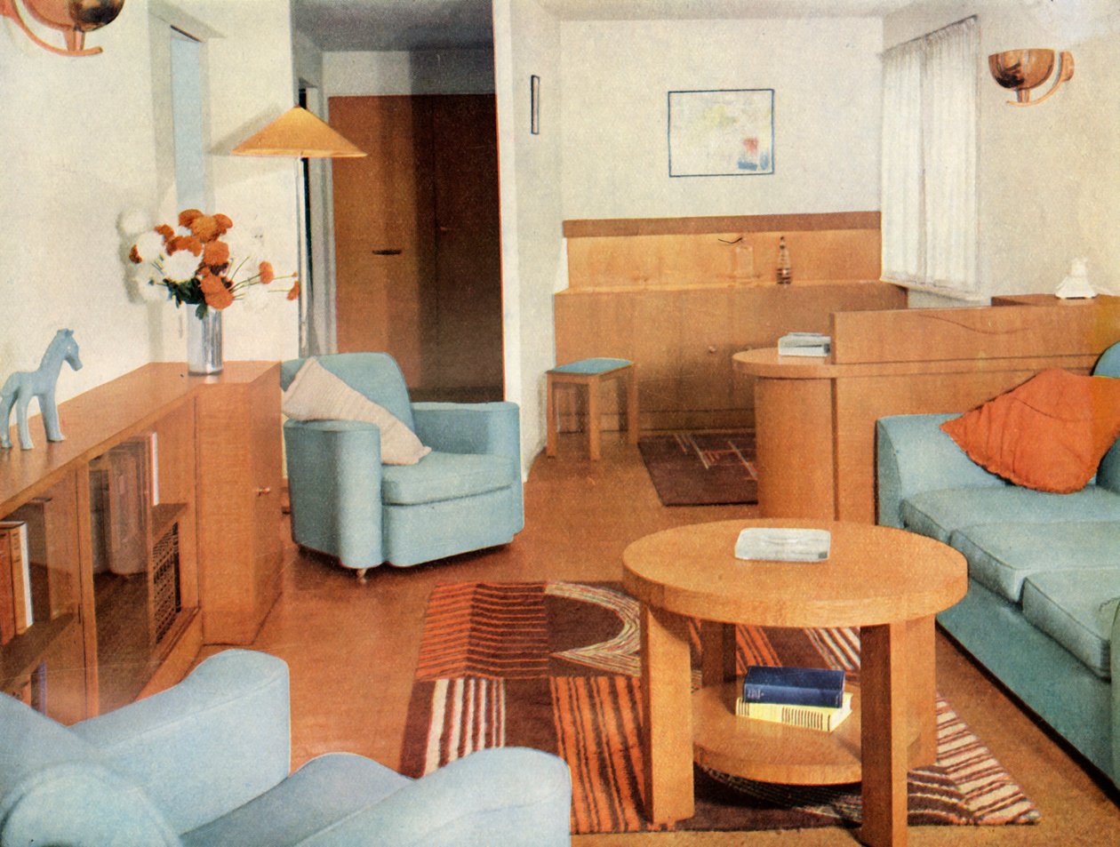 Bird Iles Ltd.的客厅，伦敦，1937年。 作者 不明