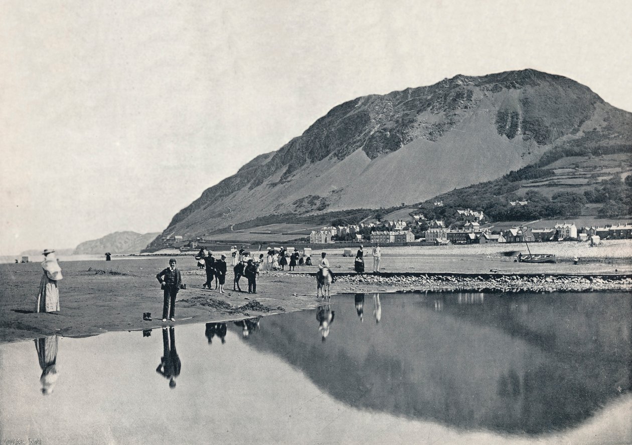 Llanfairechan-乡村和Penmaenmawr山，1895年 作者 不明