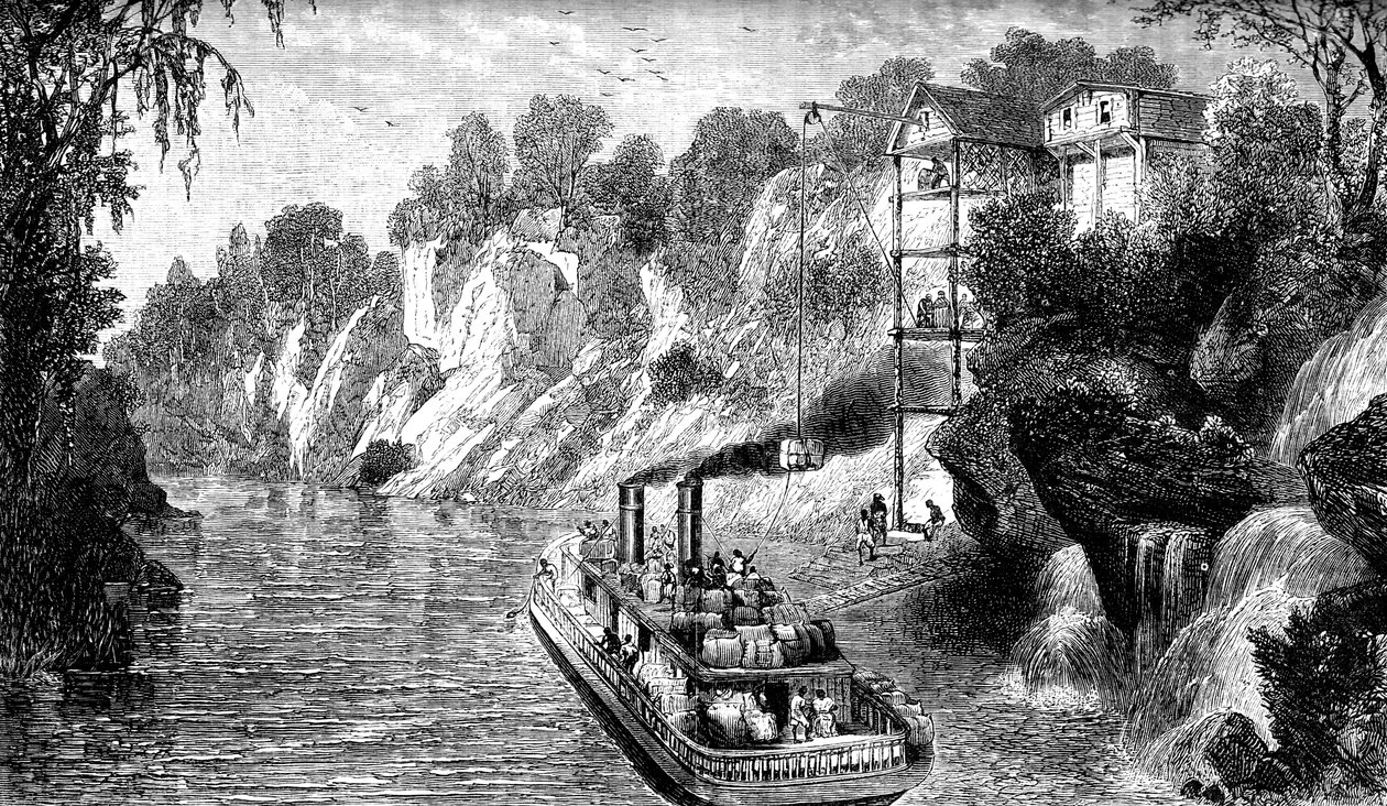 装棉蒸锅，美国，c1880 作者 不明