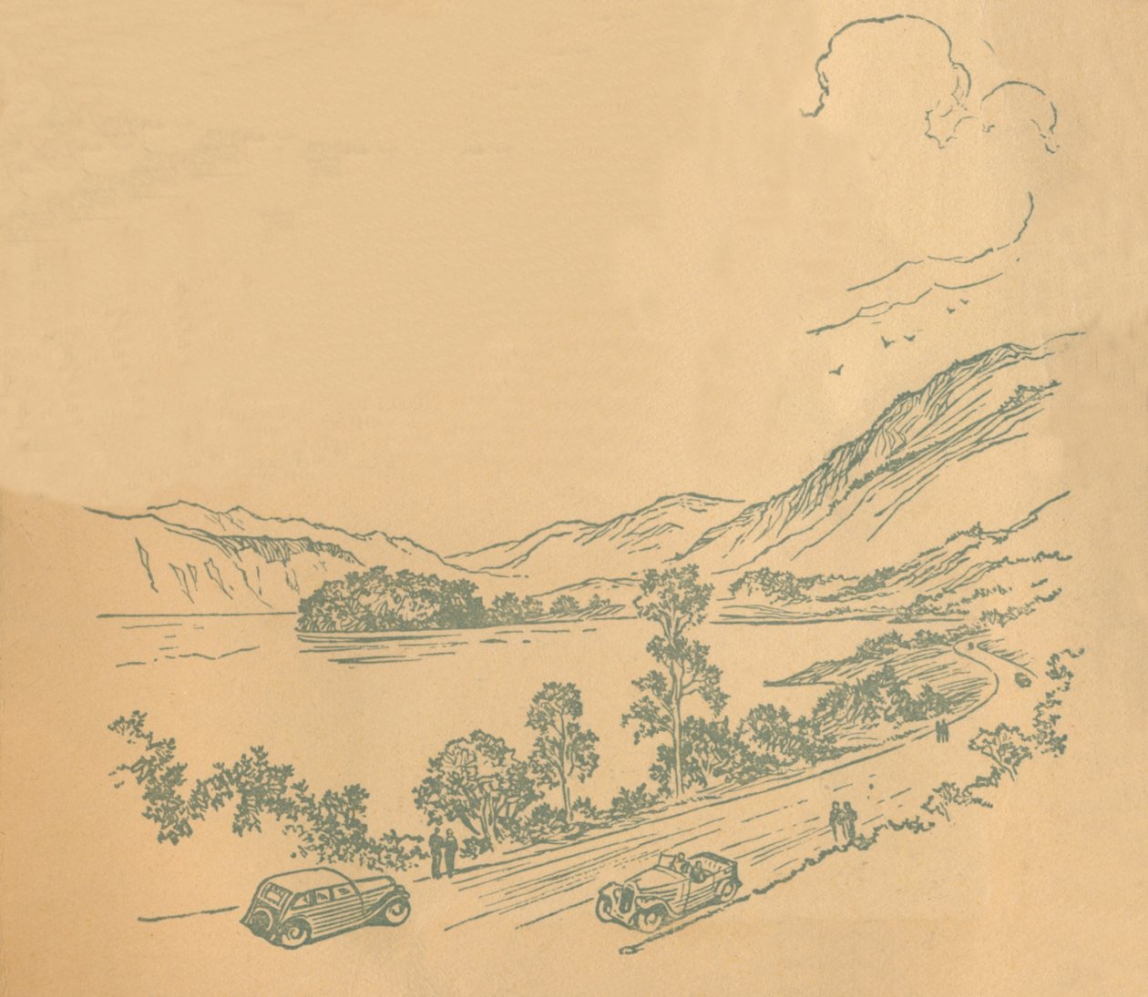 洛蒙德湖（c1936） 作者 不明