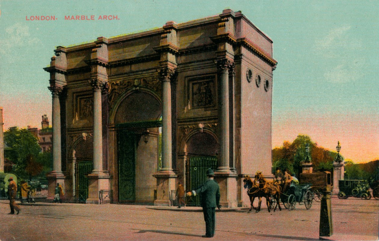 伦敦，大理石拱门，c1906 作者 不明