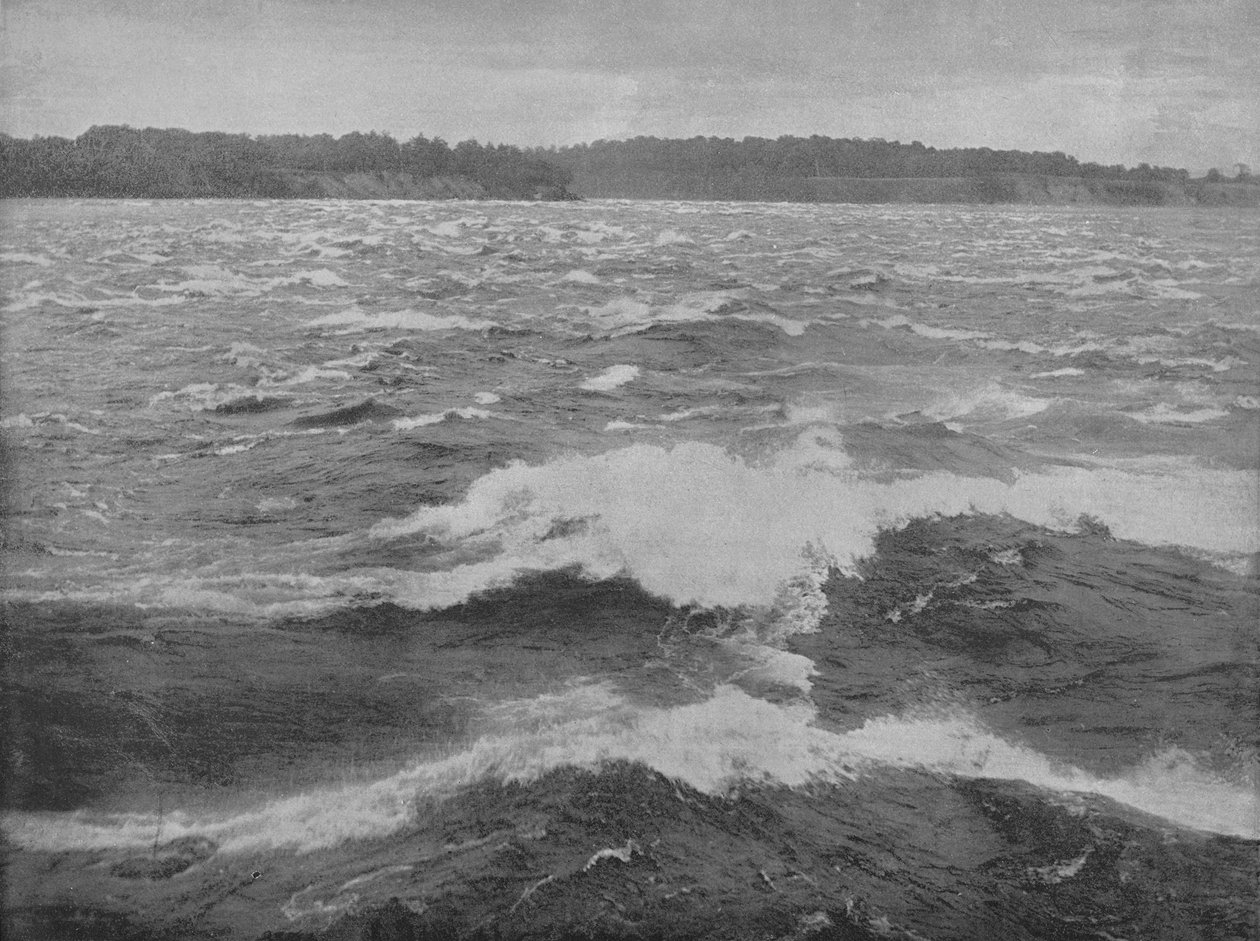 Long Sault Rapids，圣劳伦斯河，c1897。 作者 不明