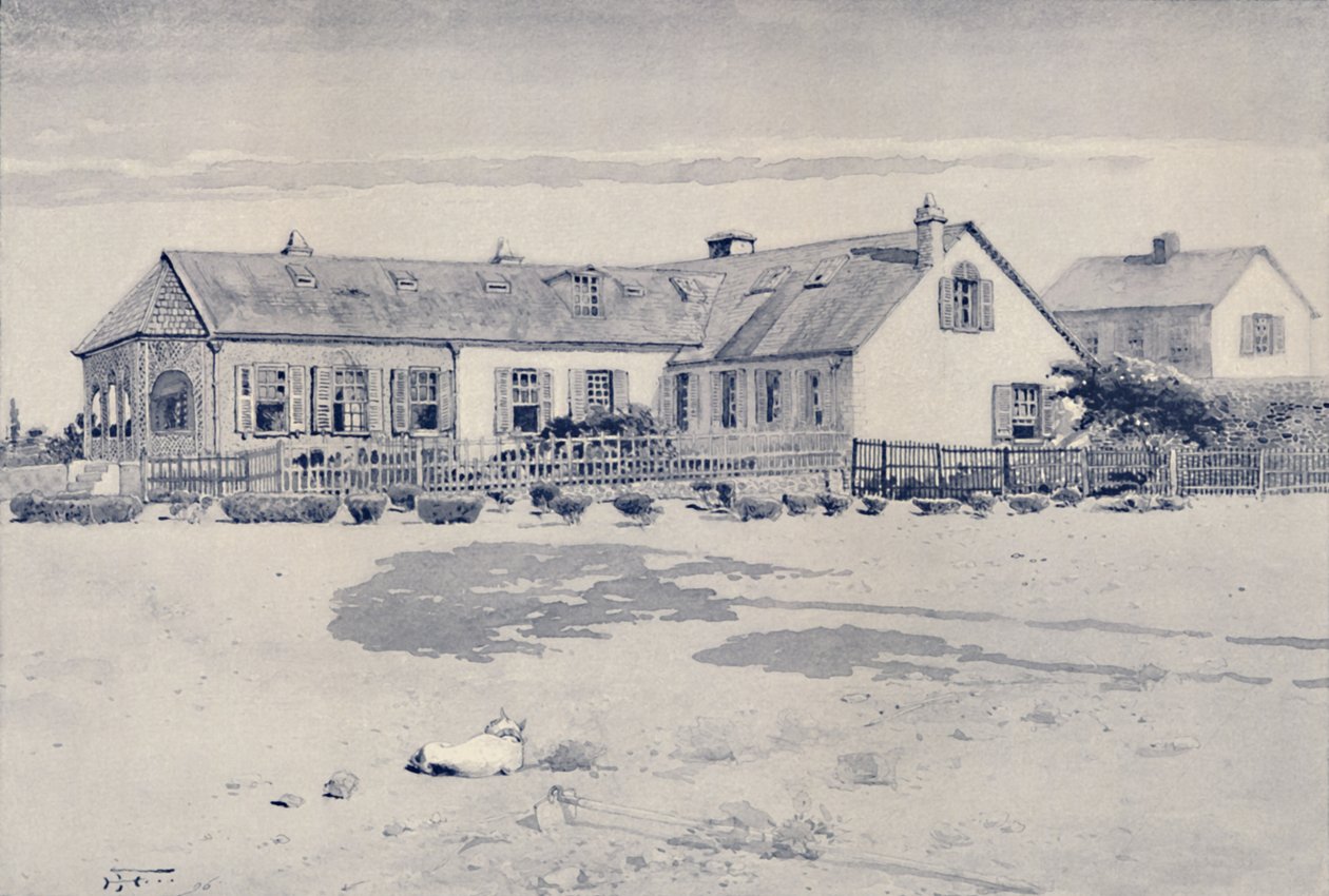 朗伍德，拿破仑在圣海伦娜的住所，1896年 作者 不明
