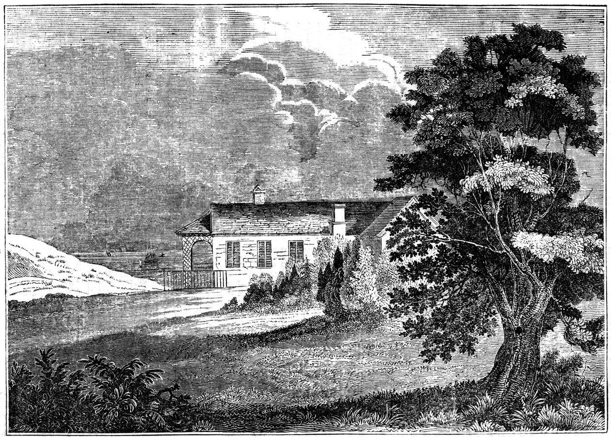Longwood，非洲圣赫勒拿岛，1841年 作者 不明