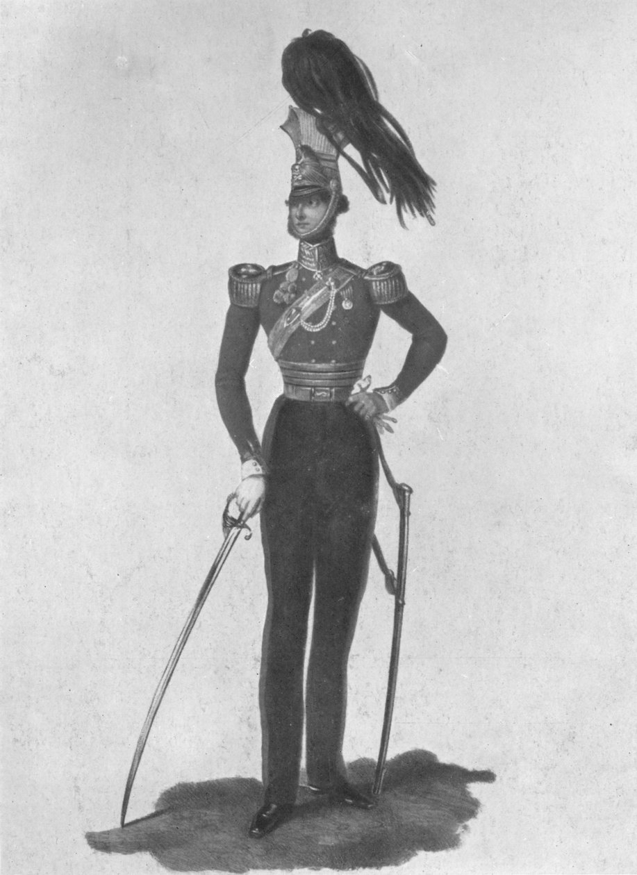 宾厄姆勋爵，第17枪骑兵，1832年，1909年 作者 不明