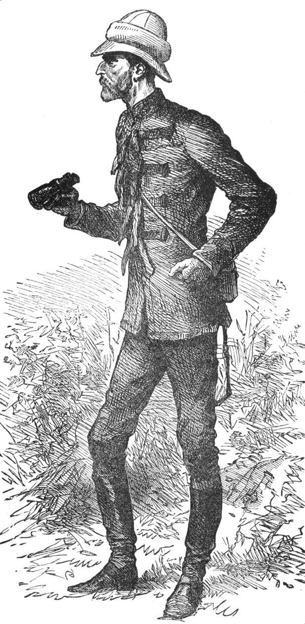 切姆斯福德勋爵（Lord Chelmsford），乌伦迪战役前不久制作的军官肖像，c1880 作者 不明