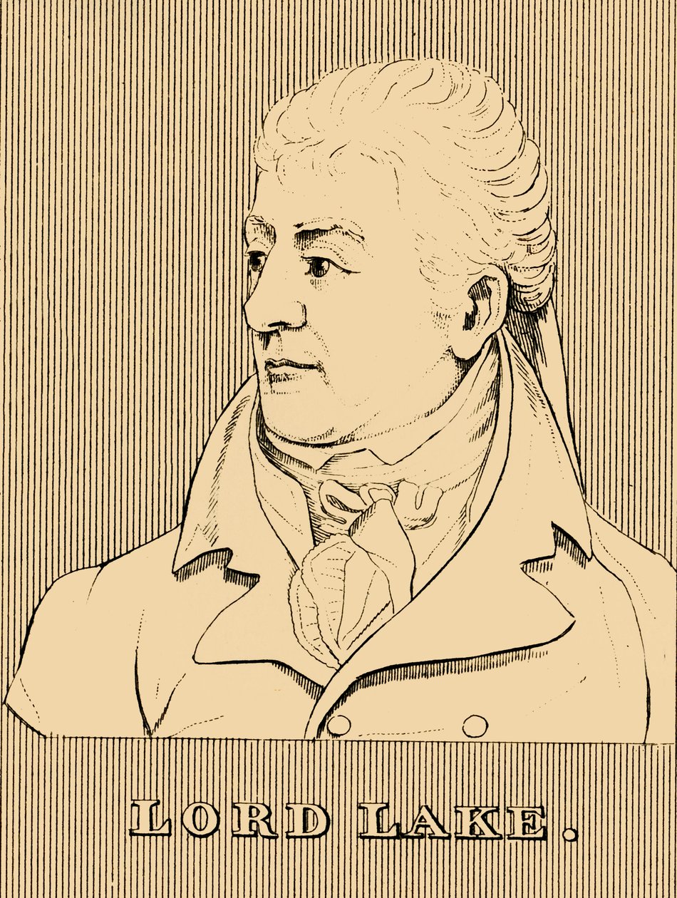 莱德湖（Lord Lake），1744-1808，1830年。 作者 不明