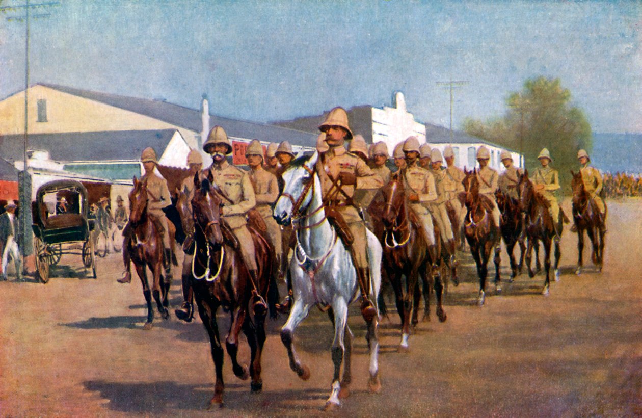 罗伯茨勋爵进入比勒陀利亚，1925年 作者 不明