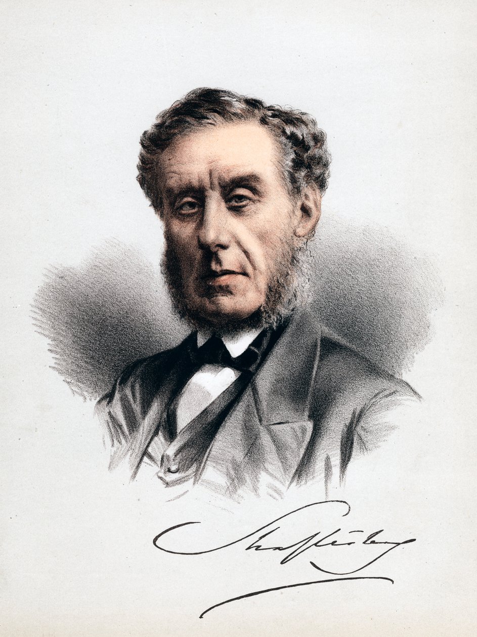 沙夫茨伯里勋爵（Lord Shaftesbury），英国政治家，道德哲学家，慈善家和工厂改革者，c1880 作者 不明
