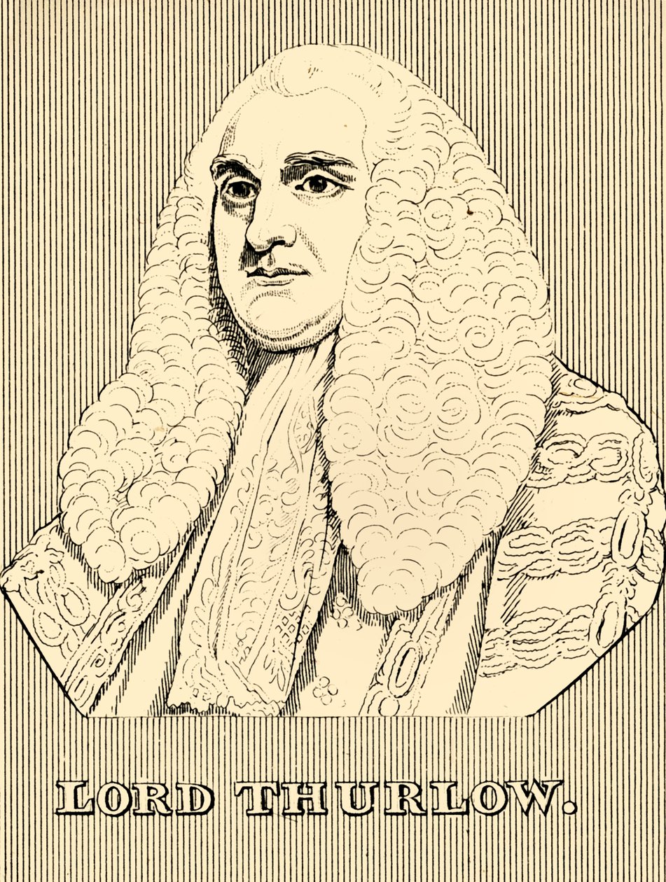 瑟洛勋爵（Lord Thurlow），1731年至1806年，1830年。 作者 不明