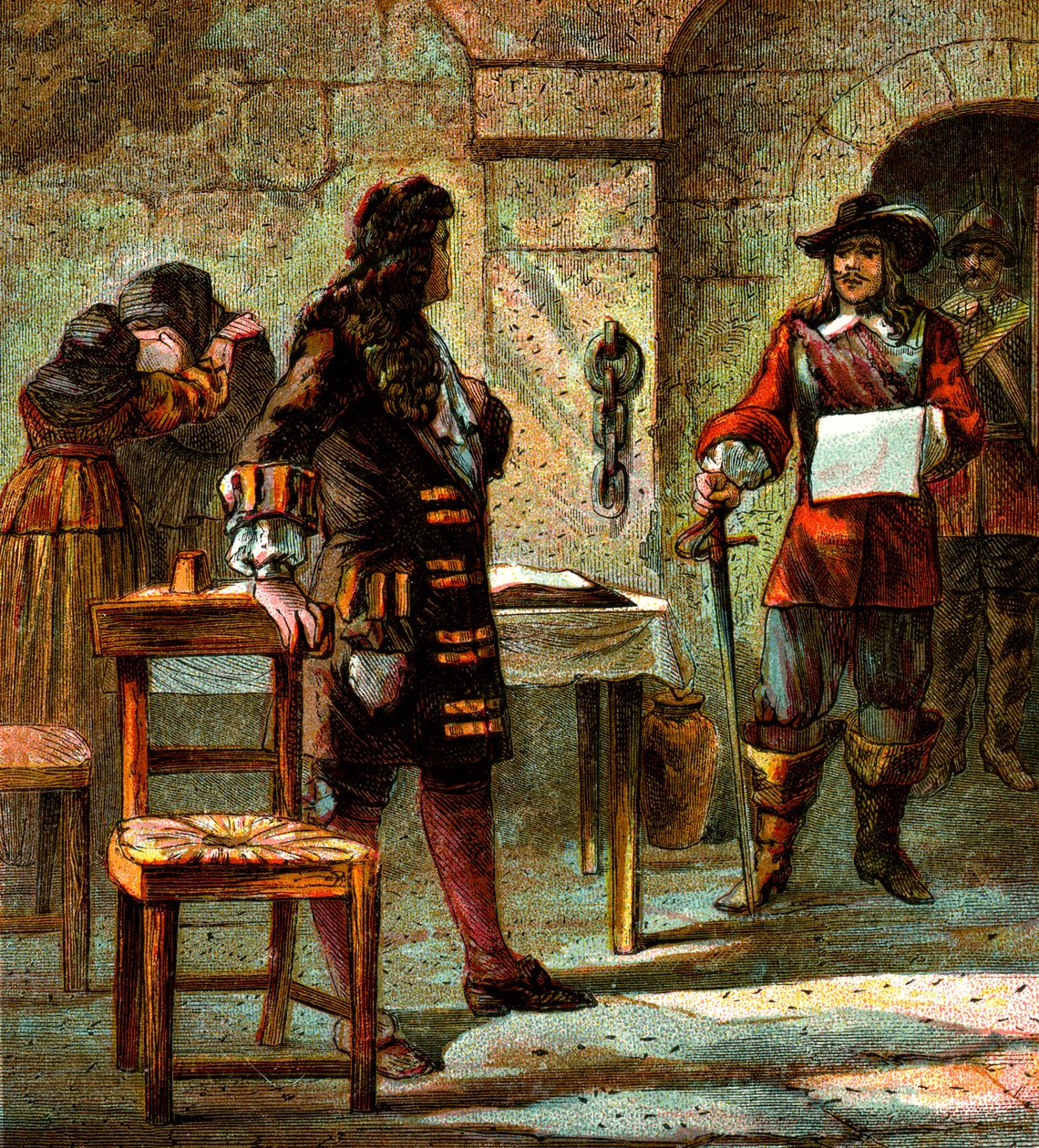 威廉·罗素勋爵（Lord William Russell）死刑，1683年，c1850年 作者 不明