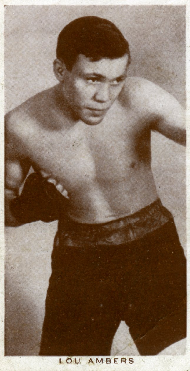 劳·安伯格斯（Lou Ambers），美国拳击手，1938年 作者 不明