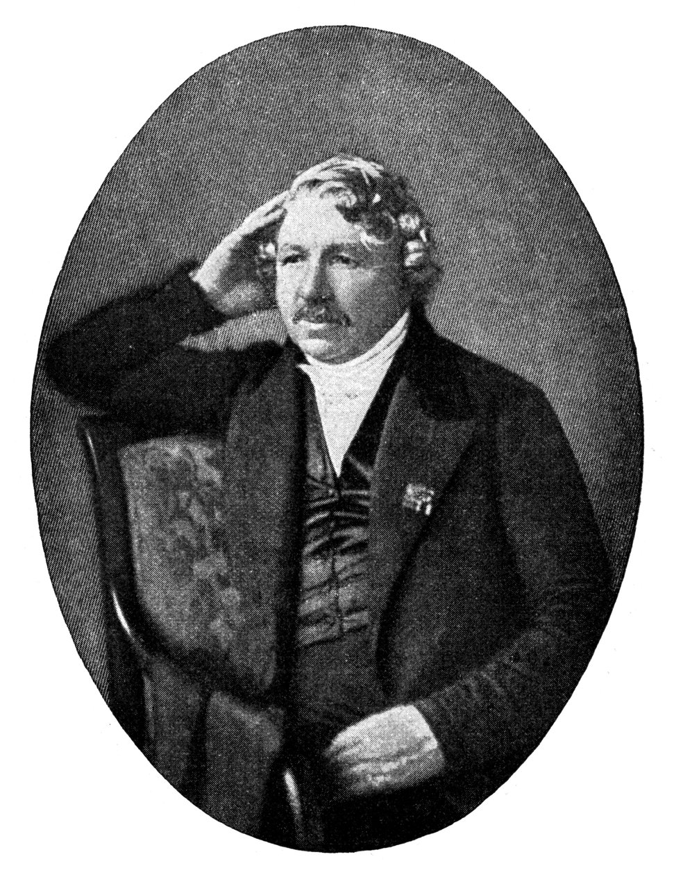 Louis Daguerre 1787-1851，法国摄影师，1900年 作者 不明