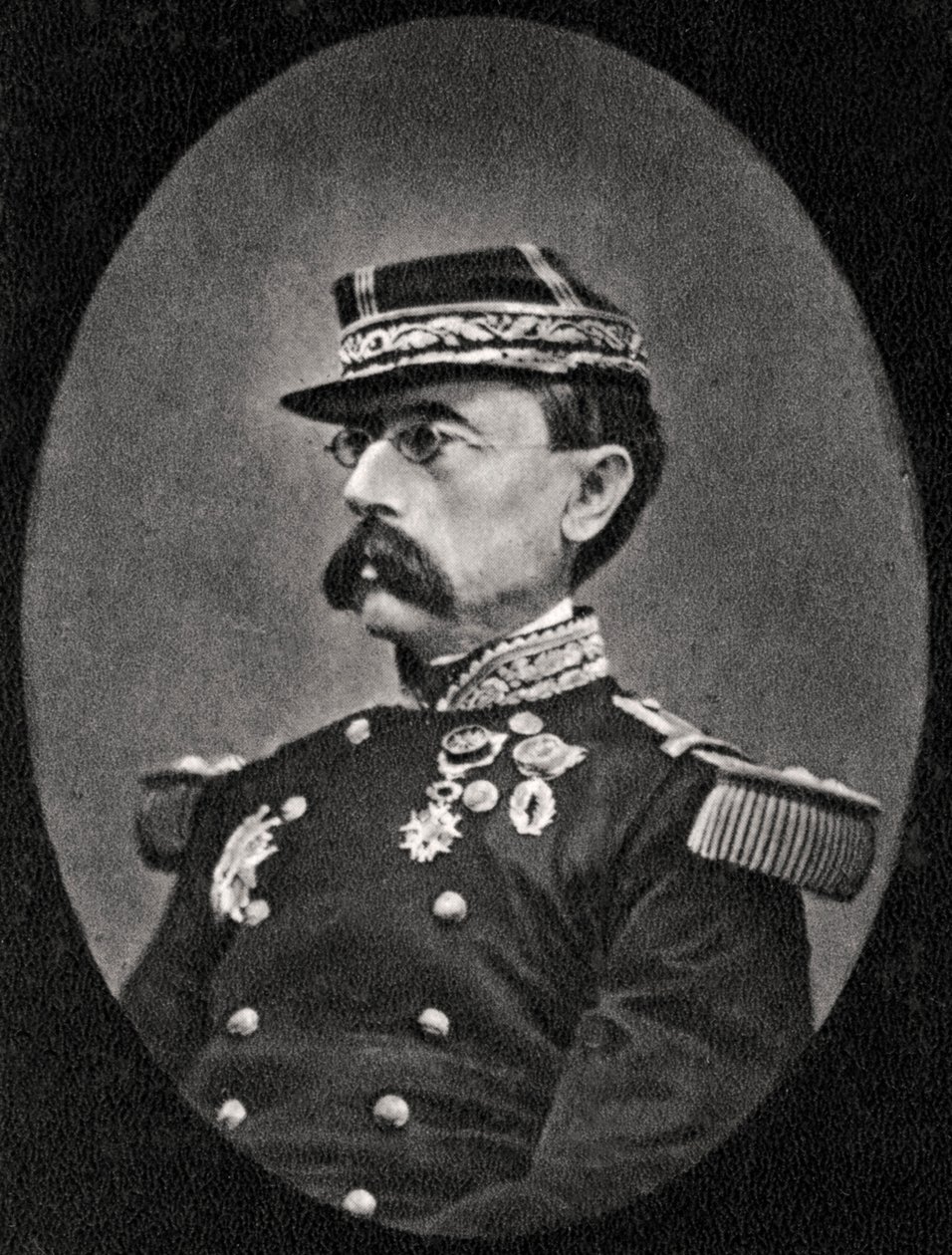 法国士兵和将军路易斯·费德黑比（Louis Faidherbe），1870年 作者 不明
