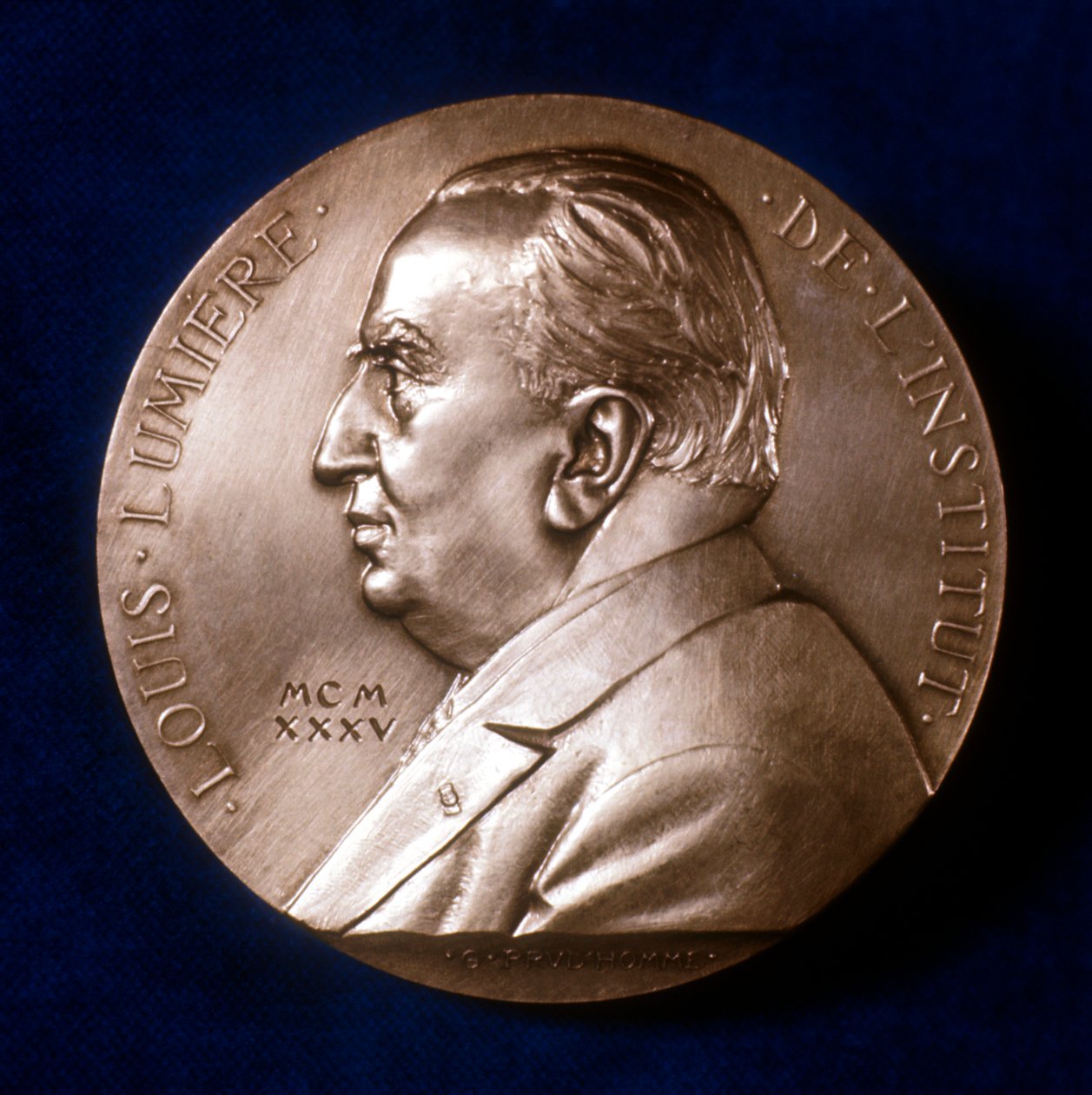 路易斯·让·卢米埃尔（Louis Jean Lumiere），1864-1948年，电影摄影先驱，c1935年 作者 不明