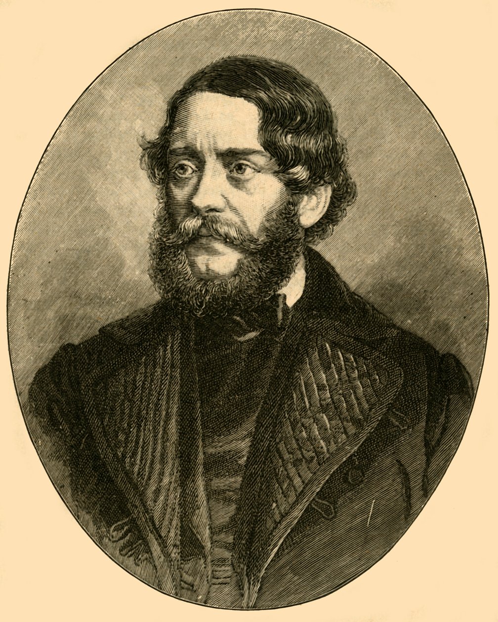 路易斯·科苏特（Louis Kossuth），匈牙利律师和政治家，c1850年代至1890年。 作者 不明