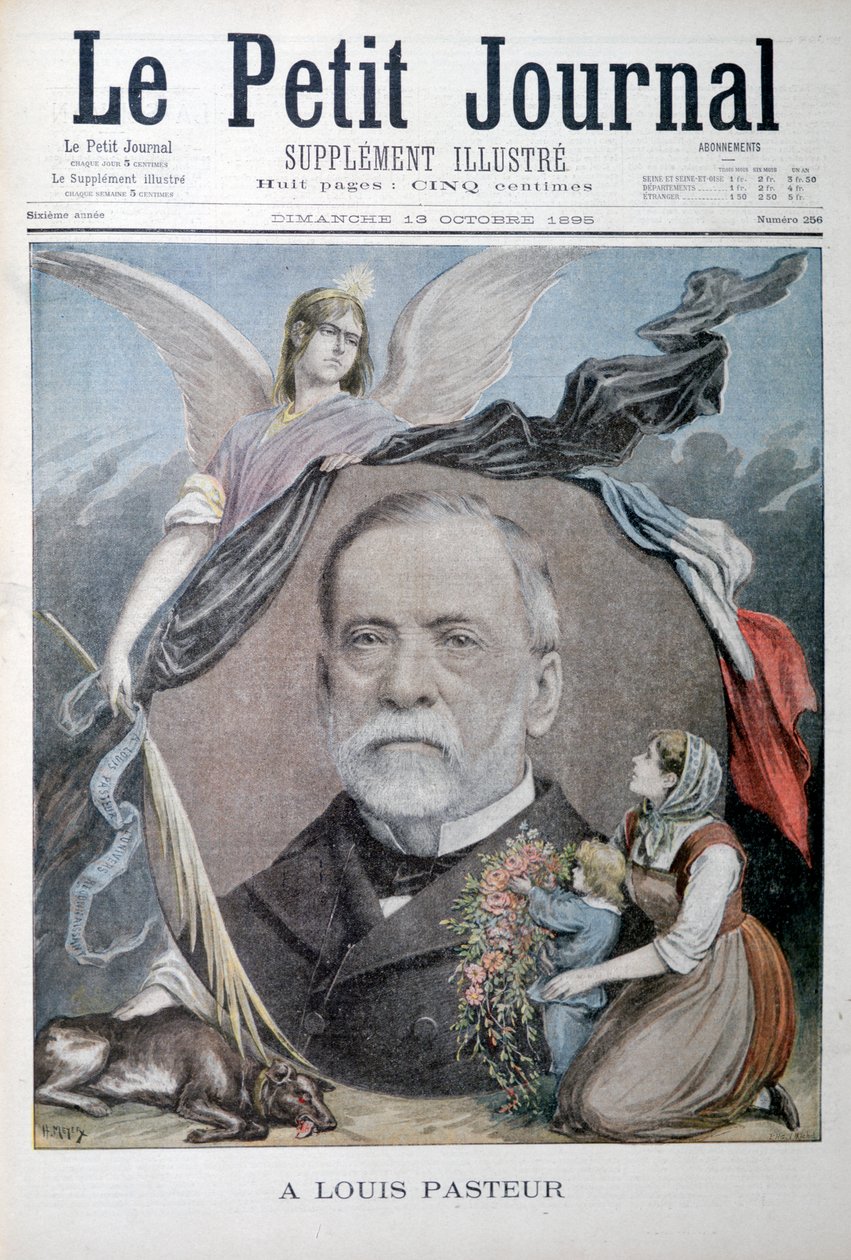 法国化学家路易斯·巴斯德（Louis Pasteur），1895年 作者 不明