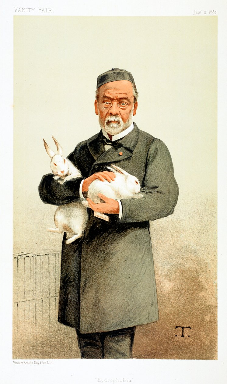 法国化学家，现代细菌学创始人路易斯·巴斯德（Louis Pasteur），1887年 作者 不明
