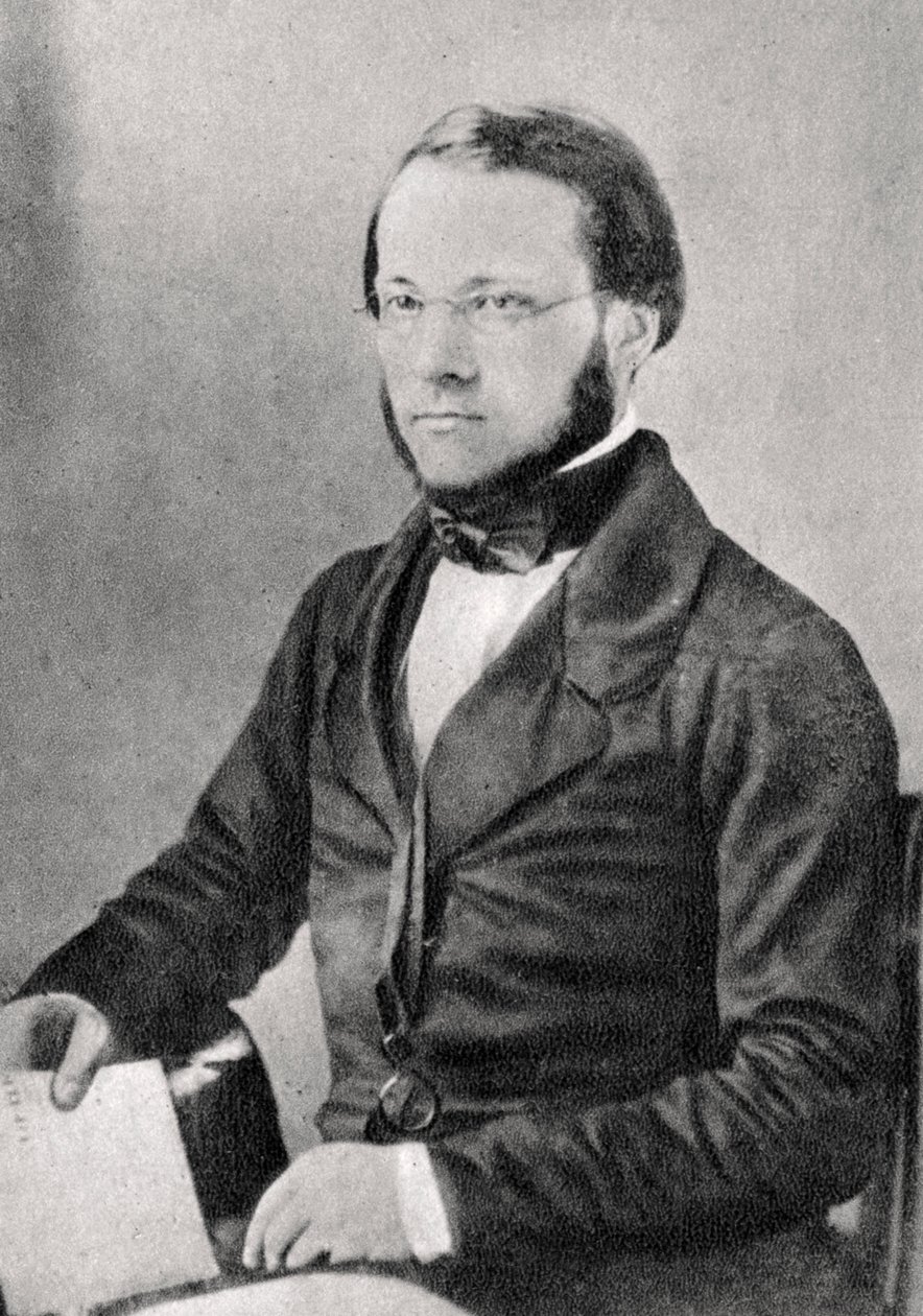 法国化学家和微生物学家Louis Pasteur，1852年 作者 不明