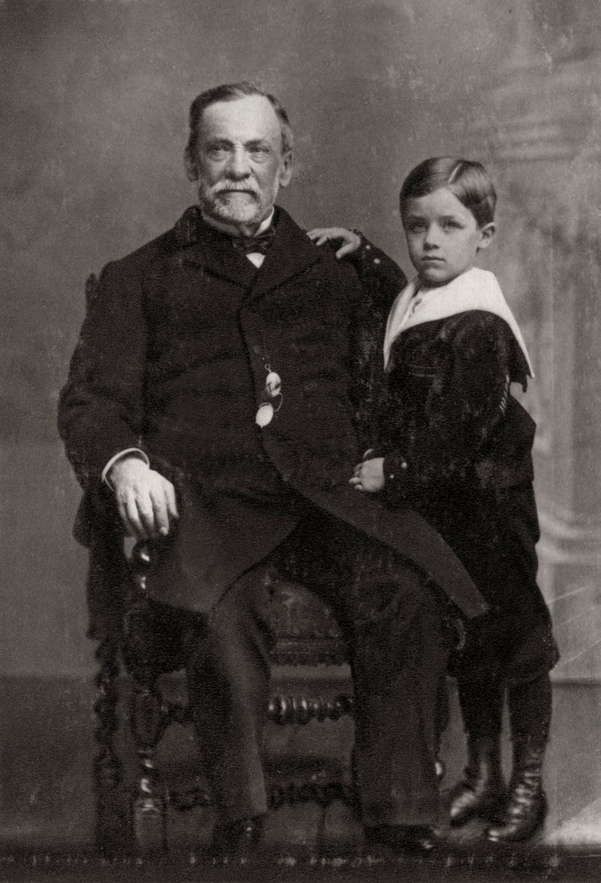 法国化学家和微生物学家Louis Pasteur，1893年 作者 不明