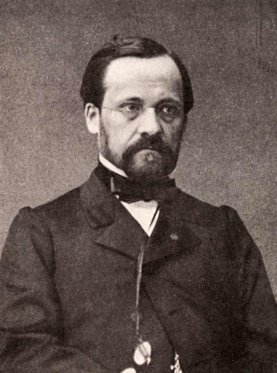 法国微生物学家和化学家路易斯·巴斯德（Louis Pasteur），19世纪 作者 不明