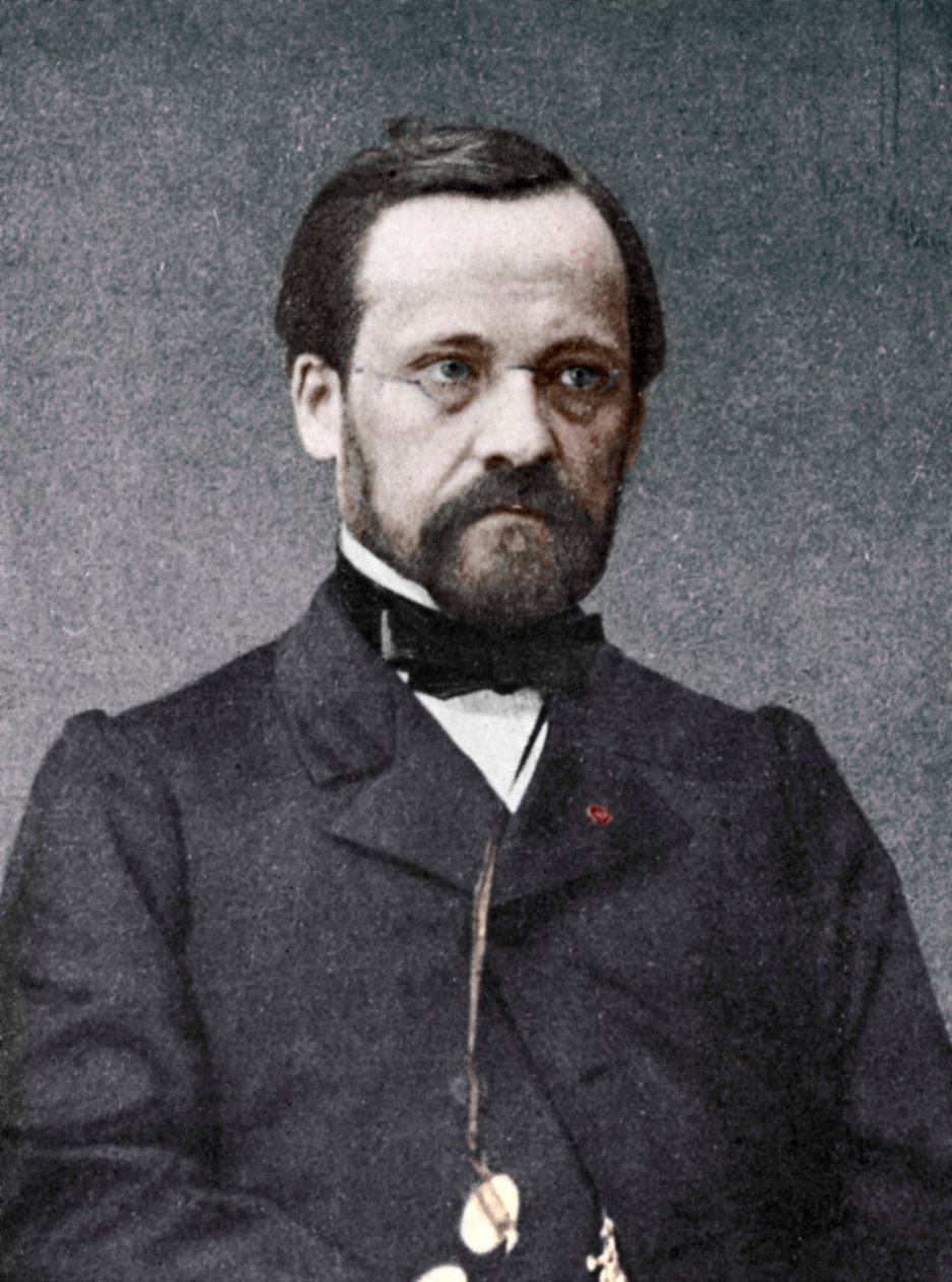 法国微生物学家和化学家路易斯·巴斯德（Louis Pasteur），19世纪 作者 不明