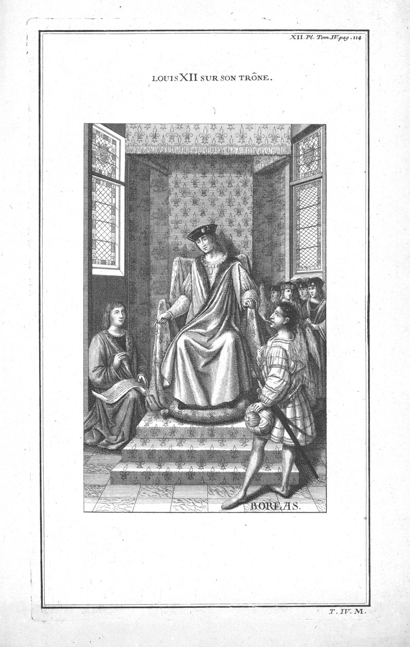 路易十二在位，大约在1760年。 作者 不明