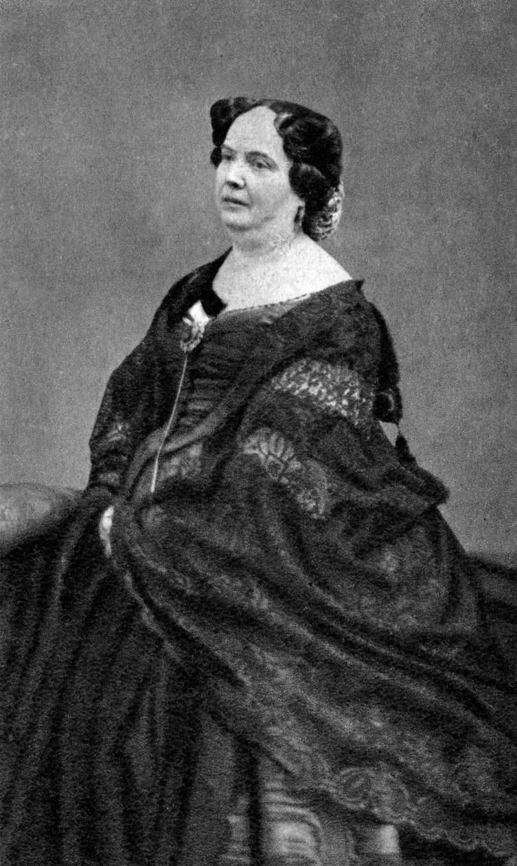 路易丝·科莱特（Louise Colet），法国诗人，1874年 作者 不明