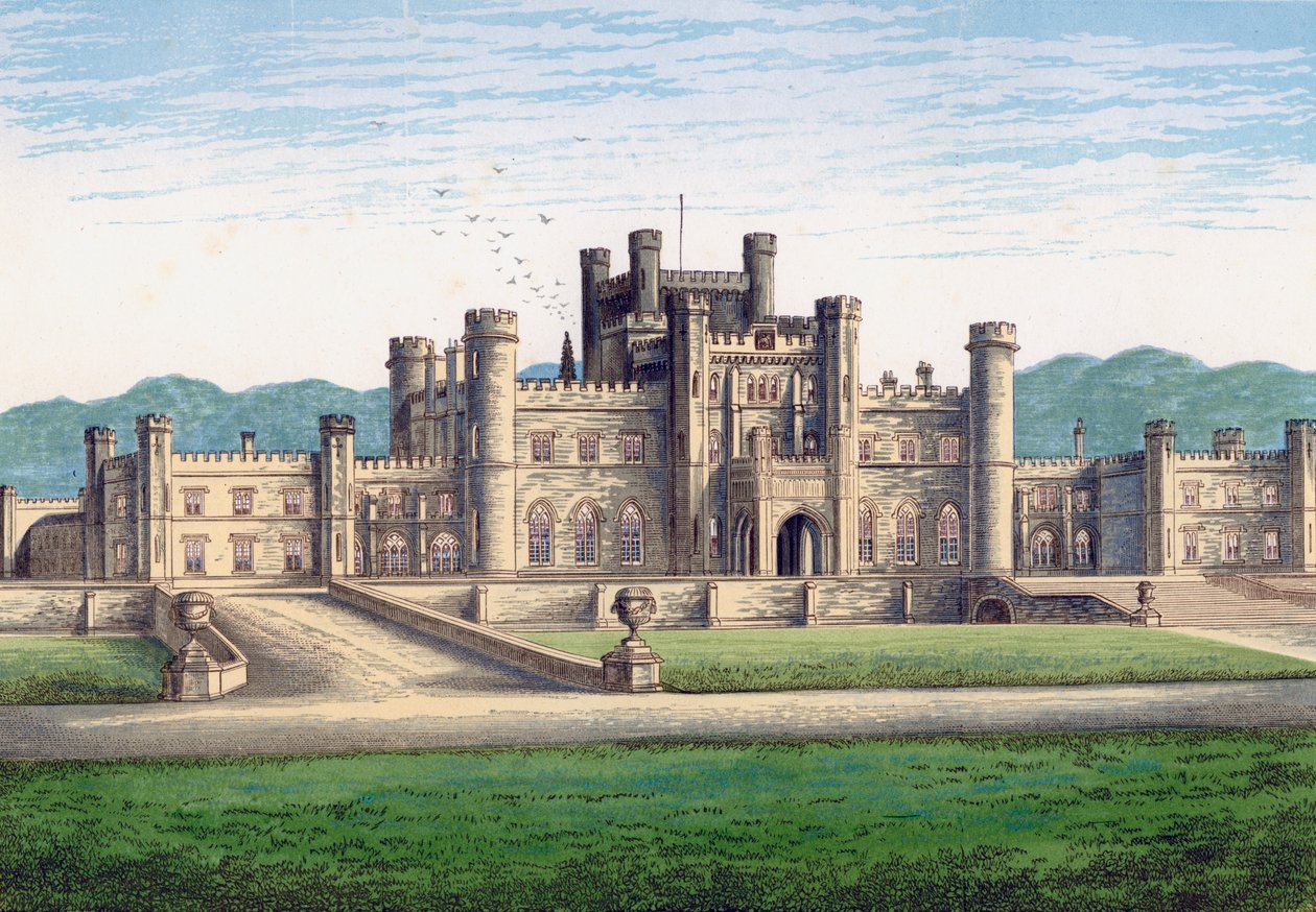 坎布里亚郡Lowther Castle，19世纪晚期 作者 不明