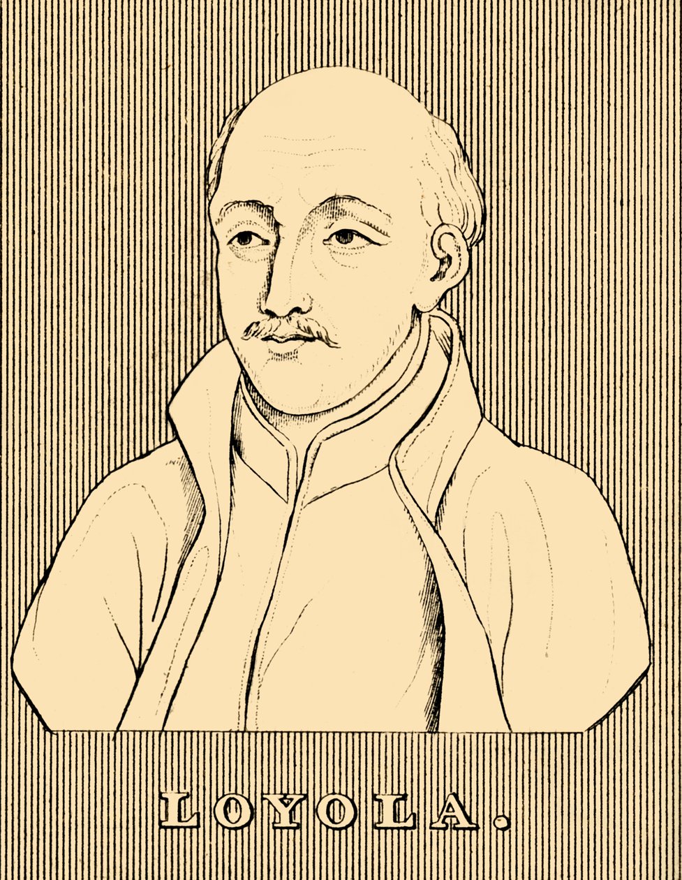洛约拉，1491-1556年，1830年。 作者 不明