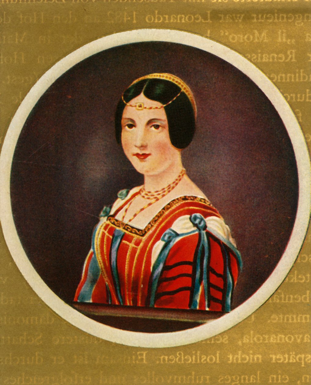 琉森·克里维里（Lucrezia Crivelli），1933年。 作者 不明