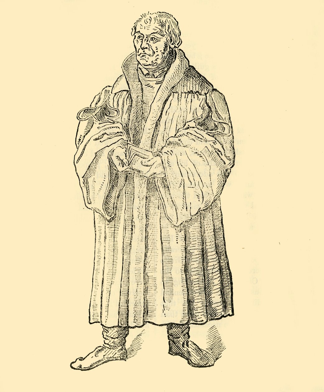 路德讲道，c1500-1520，1890年。 作者 不明