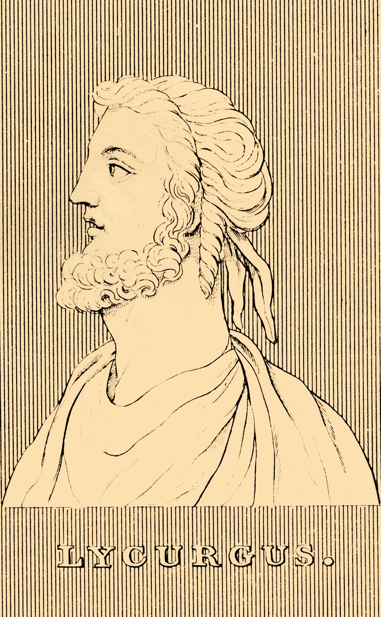 Lycurgus，fl c820 BC，1830。 作者 不明
