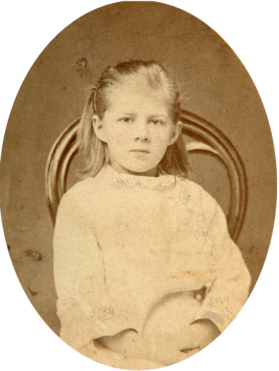 柳博夫·陀思妥耶夫斯卡亚（Lyubov Dostoyevskaya），作家费奥多尔·陀思妥耶夫斯基（Fyodor Dostoevsky）的女儿，1870年代 作者 不明