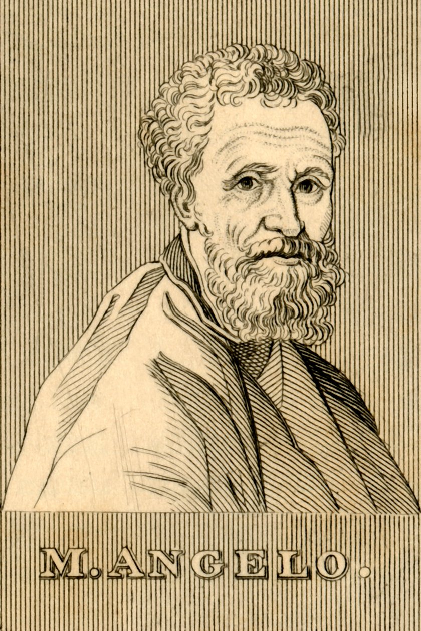 安杰洛（M. Angelo），1475-1564年，1830年。 作者 不明