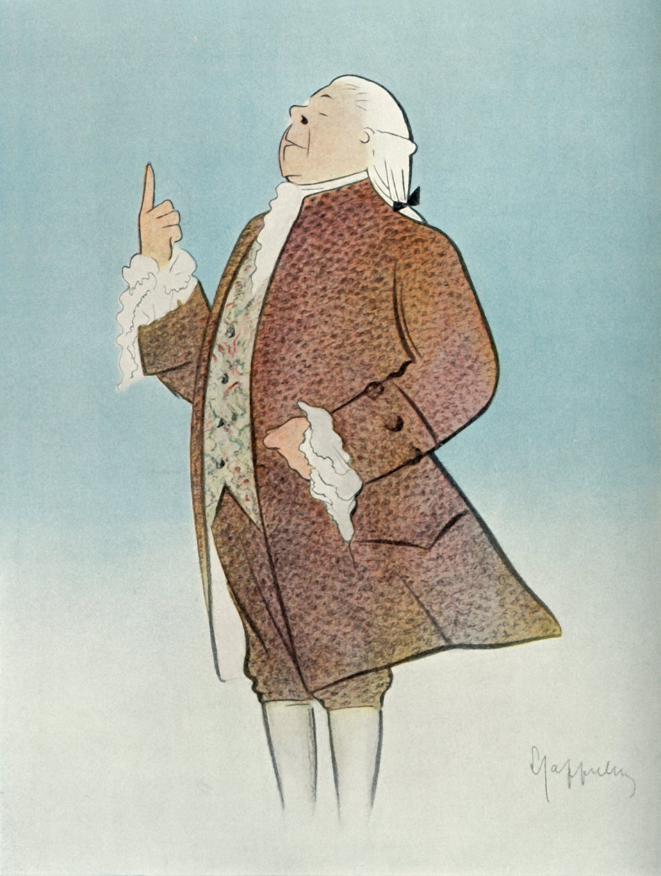 Coquelin Aine先生-Saint-Phar的角色。拉蒙塔尼尔（La Montansier），1904年。 作者 不明