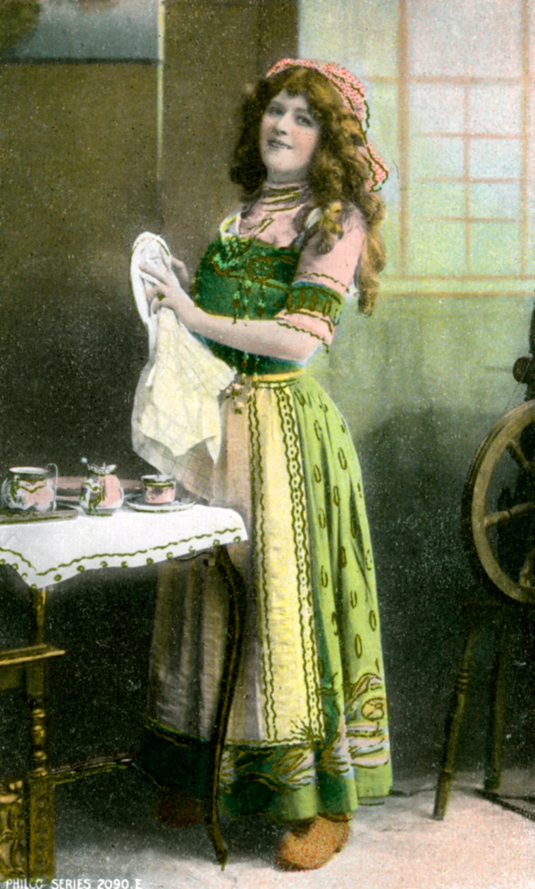 Mabel Love 1874-1953，英国女演员和舞蹈家，1903年 作者 不明
