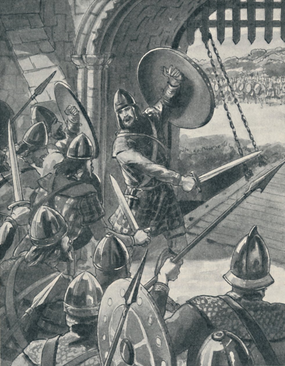麦克白是一位顽强的战士，c1934年 作者 不明