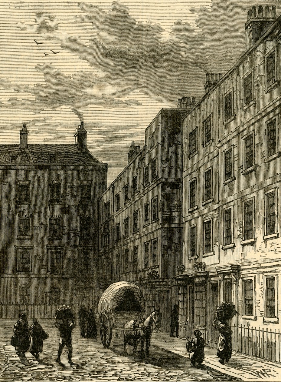 1881年，塔维斯托克街Macklins House。 作者 不明