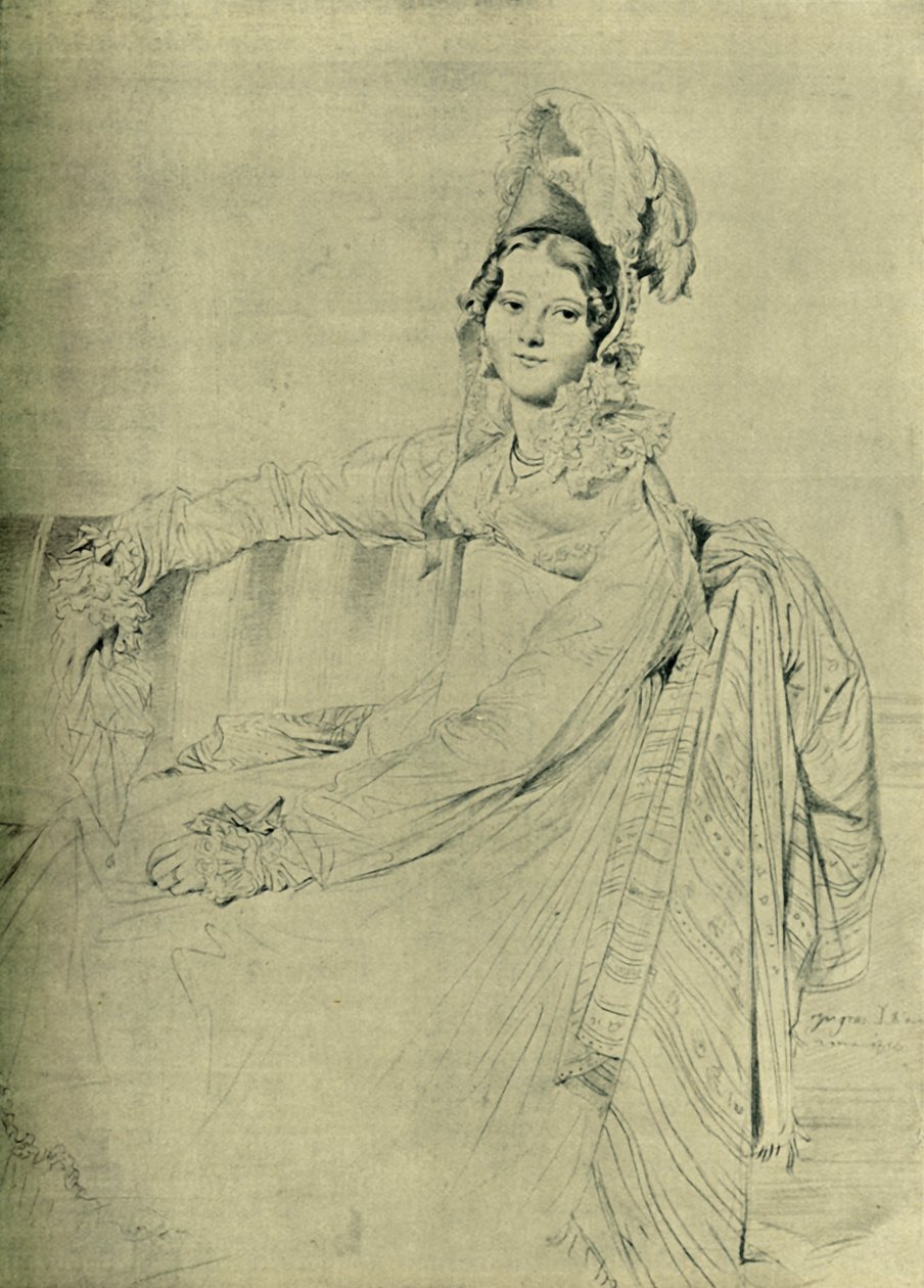 德修斯夫人（Destouches）夫人，1816年，1903年。 作者 不明