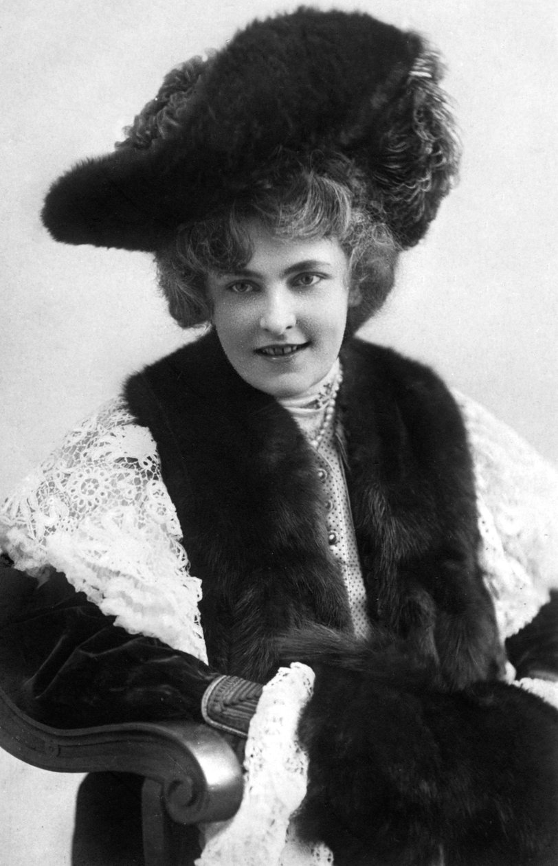 Madge Lessing 1866-1932，德国女演员，1900年代 作者 不明