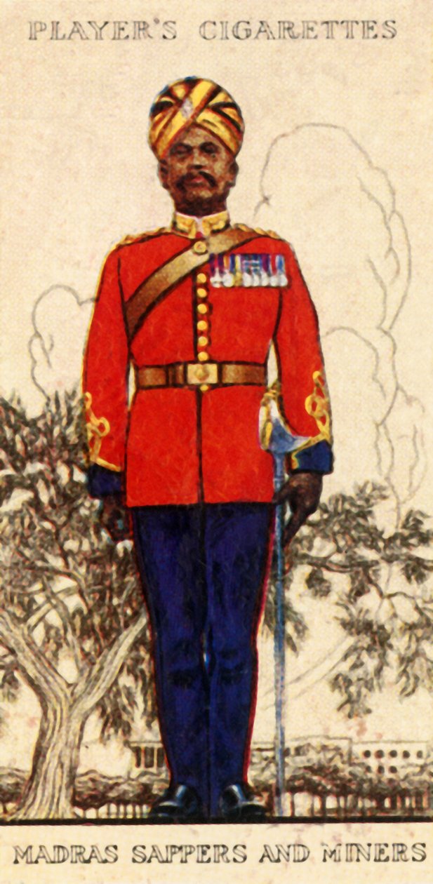 Madras Sappers and Miners，1936年。 作者 不明