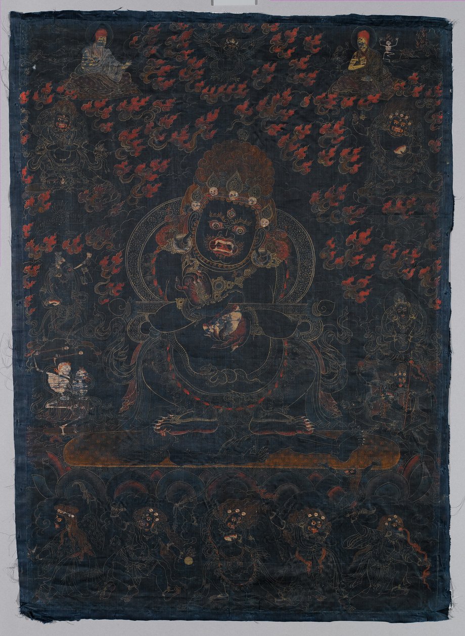 马哈卡拉，帐篷的保护者，约1650年。 作者 不明