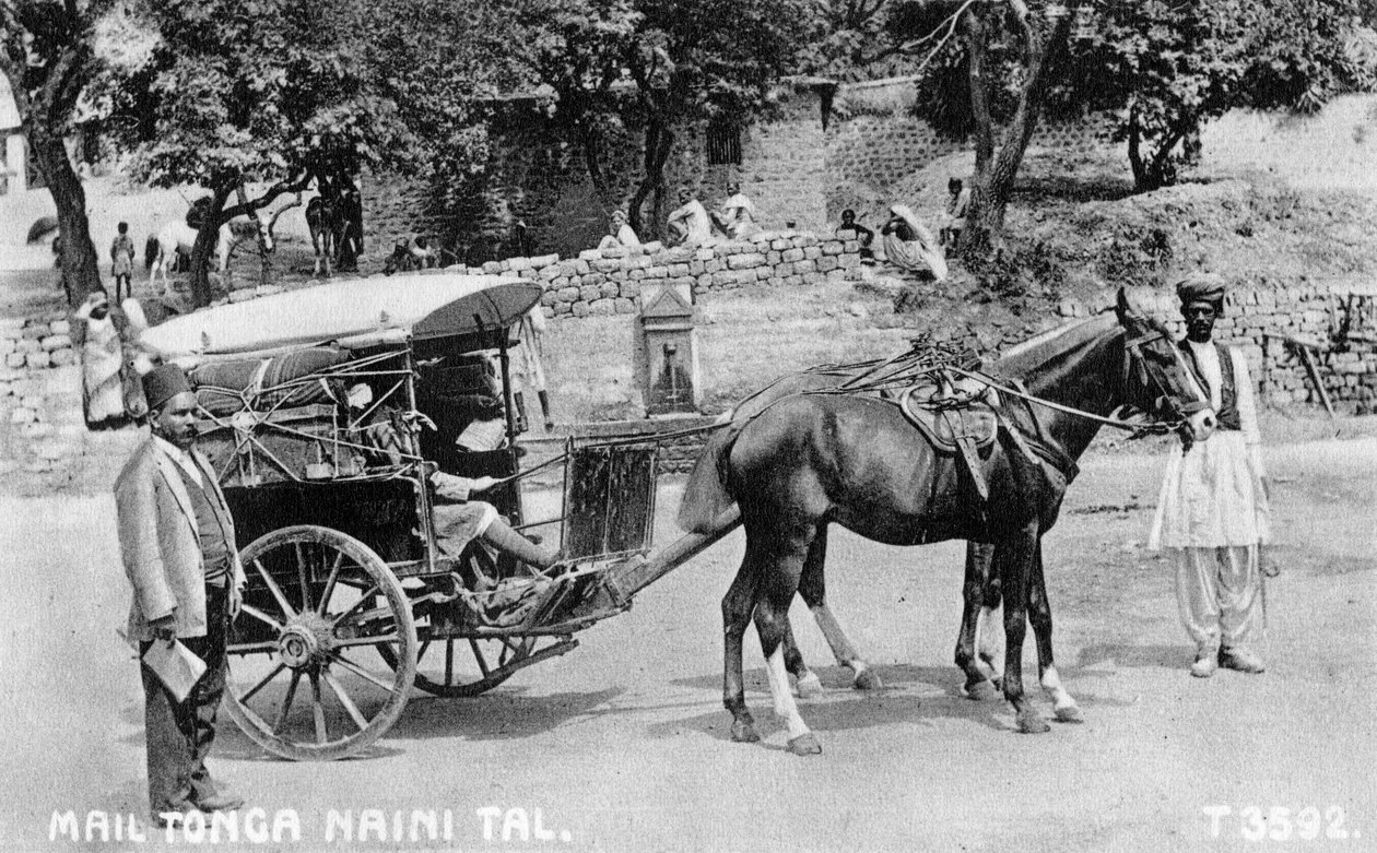 Mail汤加，印度奈尼塔尔，1917年 作者 不明